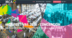 Desktop Screenshot of mcafestival.cl