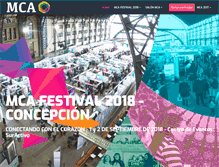 Tablet Screenshot of mcafestival.cl